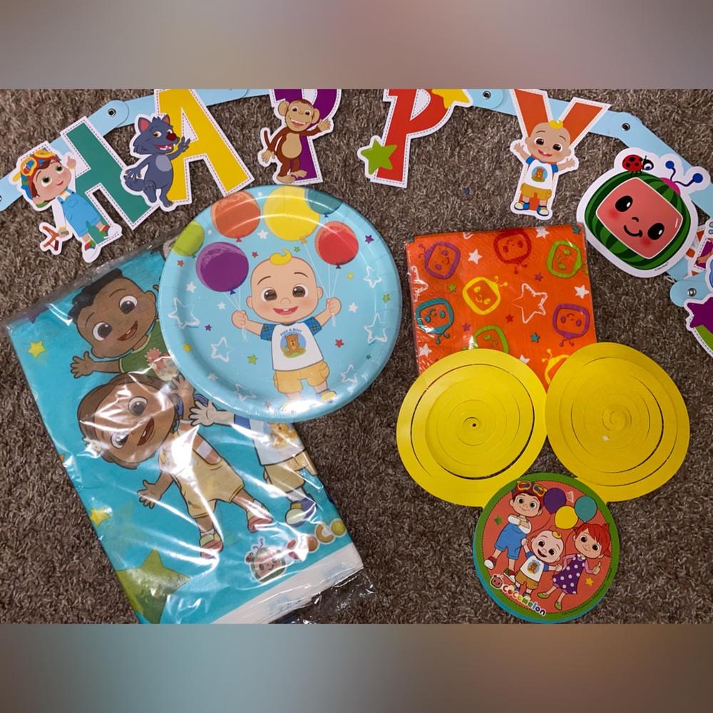 Cocomelon Birthday Decor